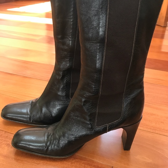 NWOT Anne Klein Brown heel boots - Picture 9 of 10